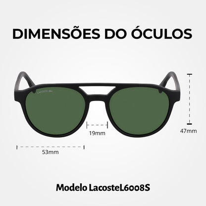 Óculos de Sol Lacoste 6001S Black