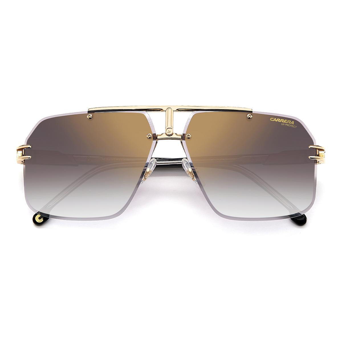 Óculos de Sol Carrera 1054S Gold Brown Grey Mirror