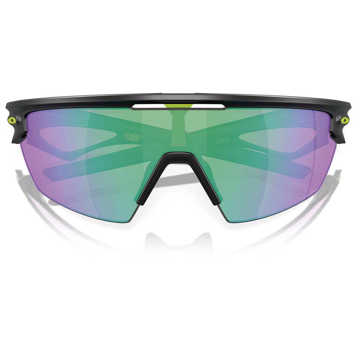 Óculos de Sol Oakley Spheara Matte Black Ink Prizm Road Jade