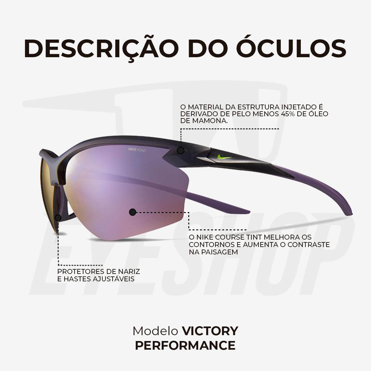 Óculos de Sol Nike Victory DV2144 Matte Cave Purple Violet