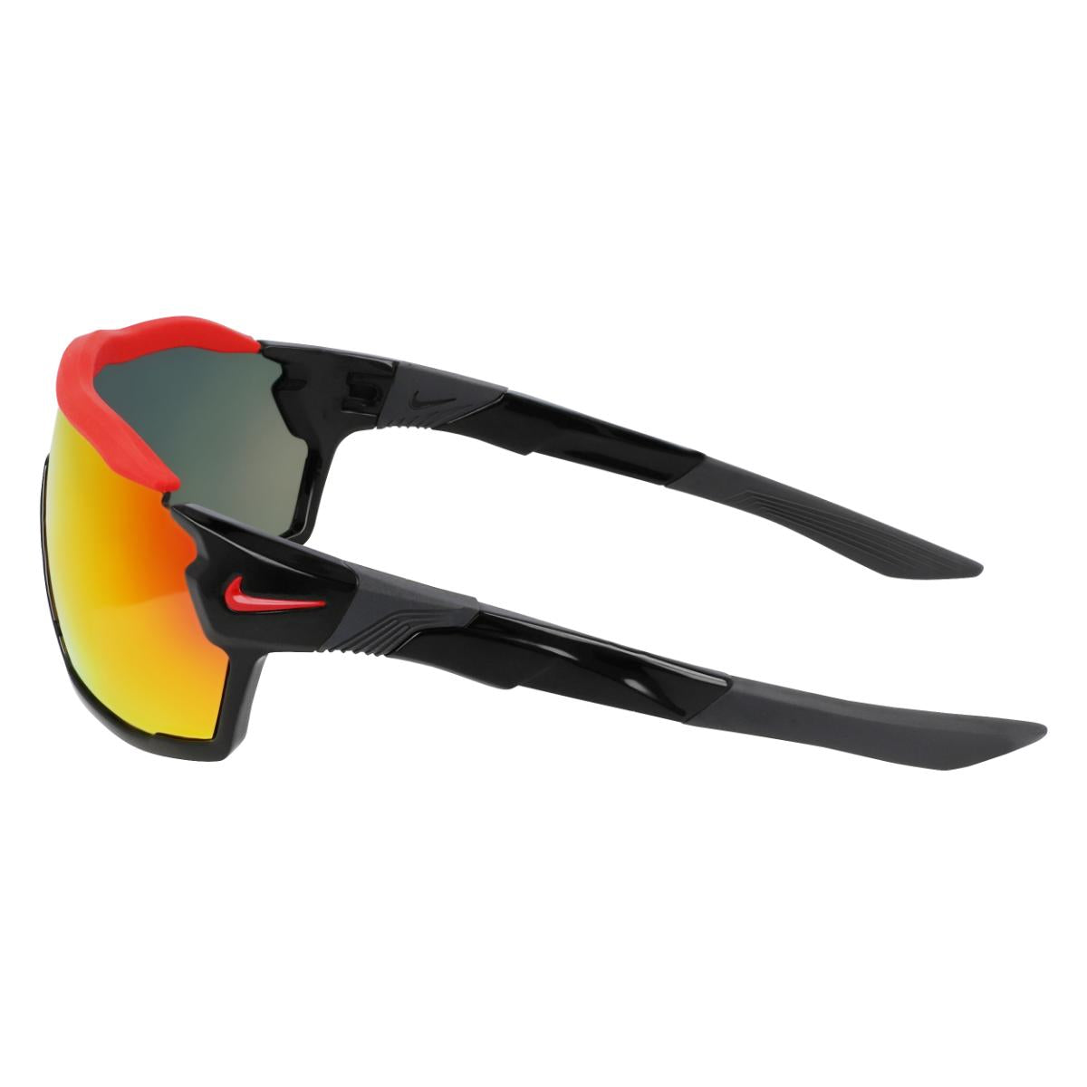 Óculos de Sol Nike Show X Rush DZ7370 Black Red Mirror