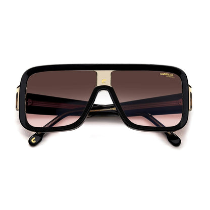 Óculos de Sol Carrera Flaglab 14 Black Brown Gradient Purple Mirror