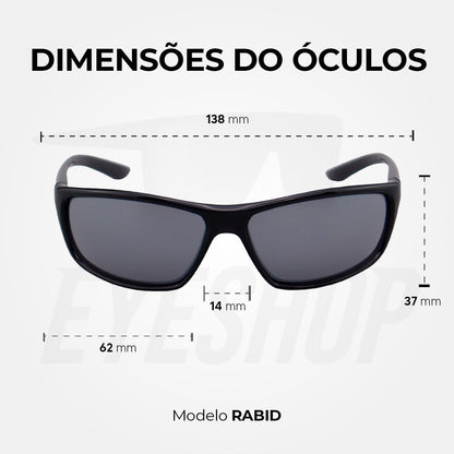 Óculos de Sol Nike Rabid EV1109 Black