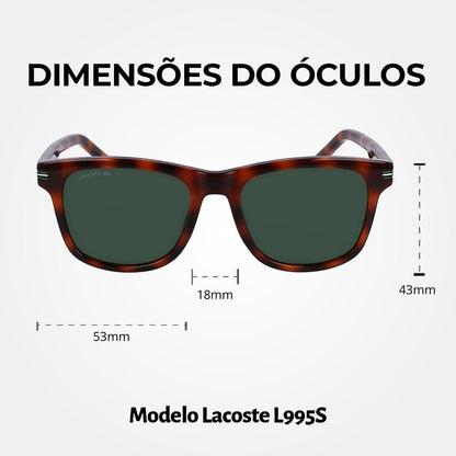Óculos de Sol Lacoste 995S Havana