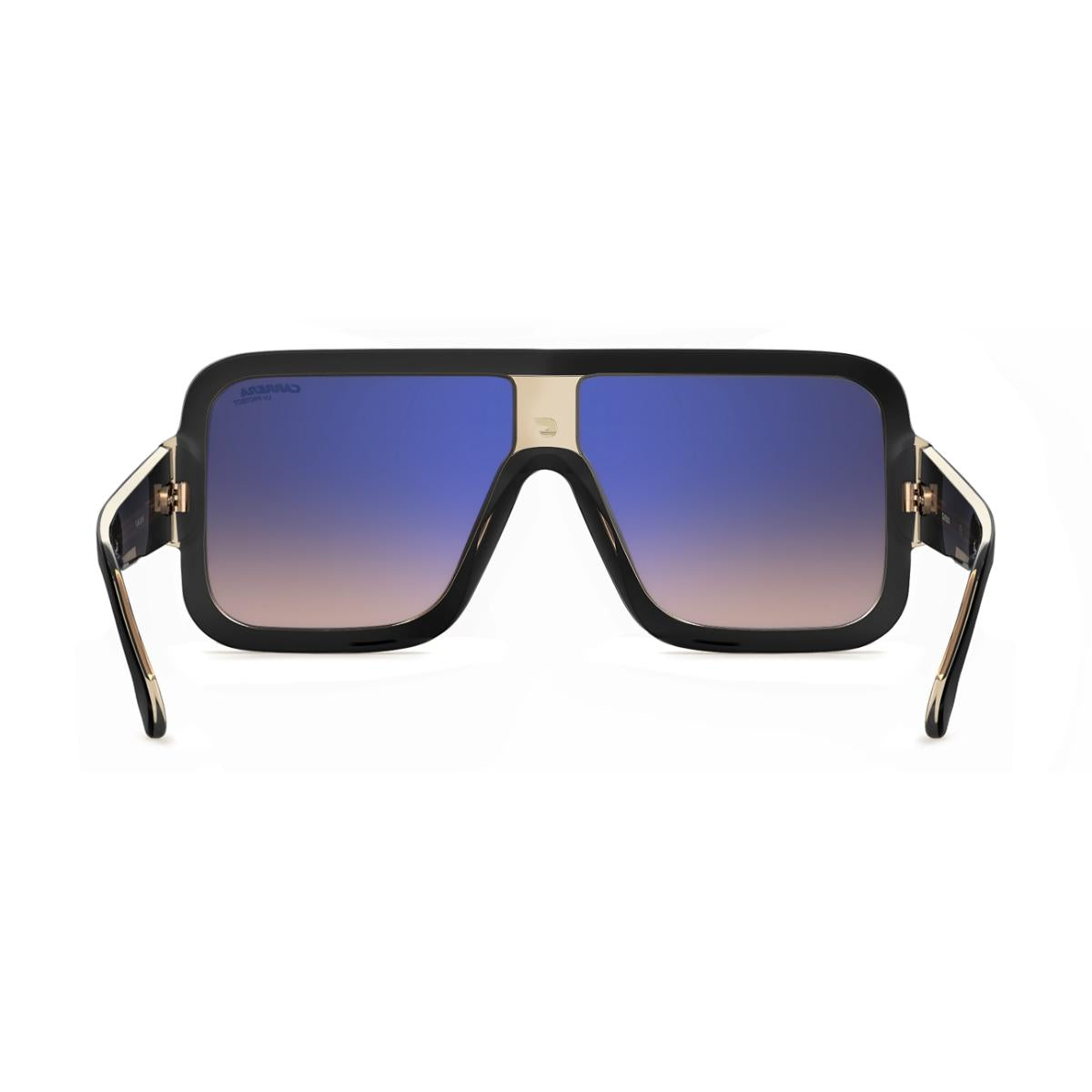 Óculos de Sol Carrera Flaglab 14 Black Brown Gradient Purple Mirror