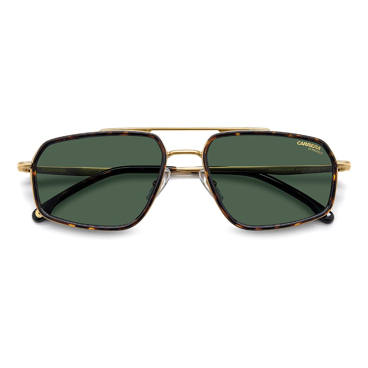 Óculos de Sol Carrera 338S Dark Tortoise Gold Dark Green