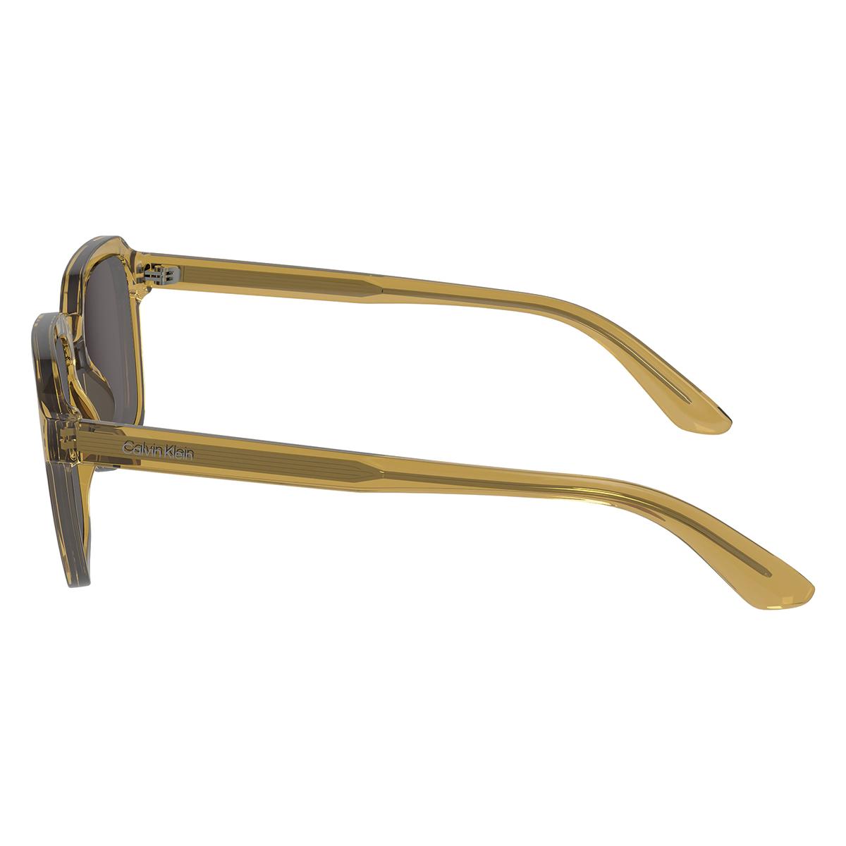 Óculos de Sol Calvin Klein 23533S Beige Solid Dark Grey