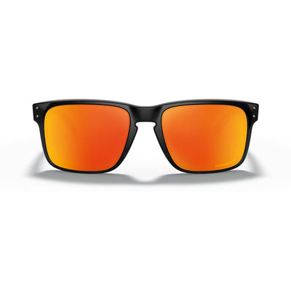 Óculos De Sol Holbrook Polished Black Prizm Ruby Polarizado