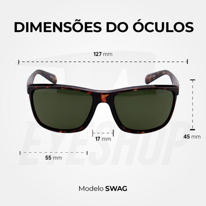 Óculos de Sol Nike Swag EV0653 Tortoise Green