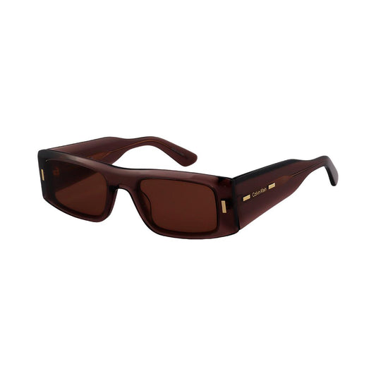 Óculos de Sol Calvin Klein 23537S Brown Solid Brown