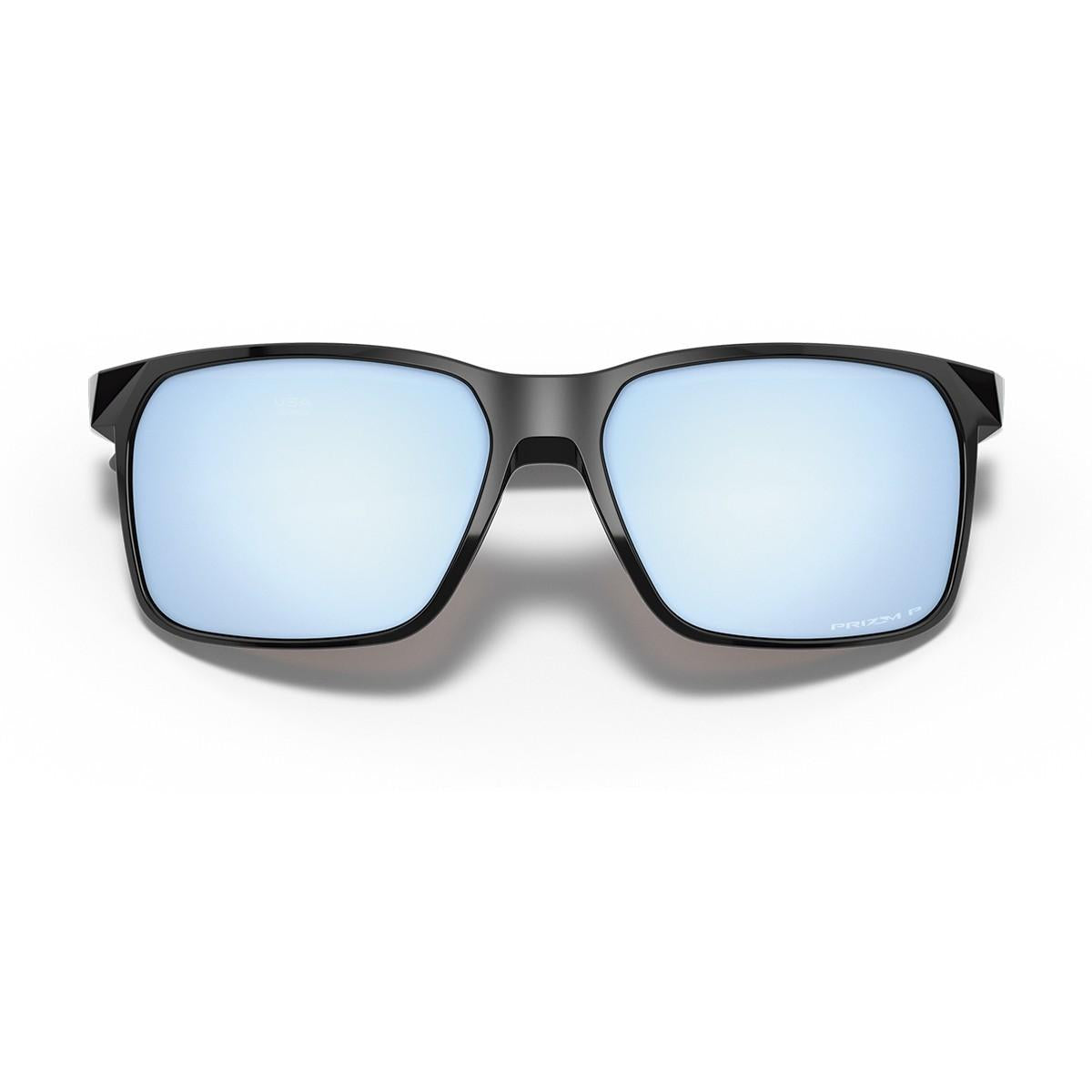 Óculos Oakley Portal X Polished Black Prizm Deep H2O Polarizado