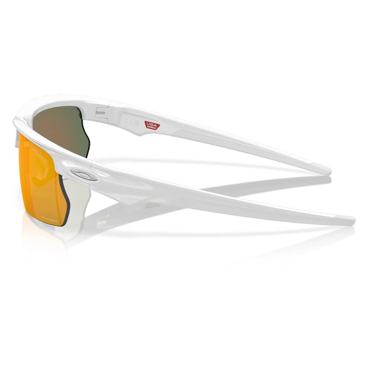 Óculos de Sol Oakley BiSphaera Polished White Prizm Ruby