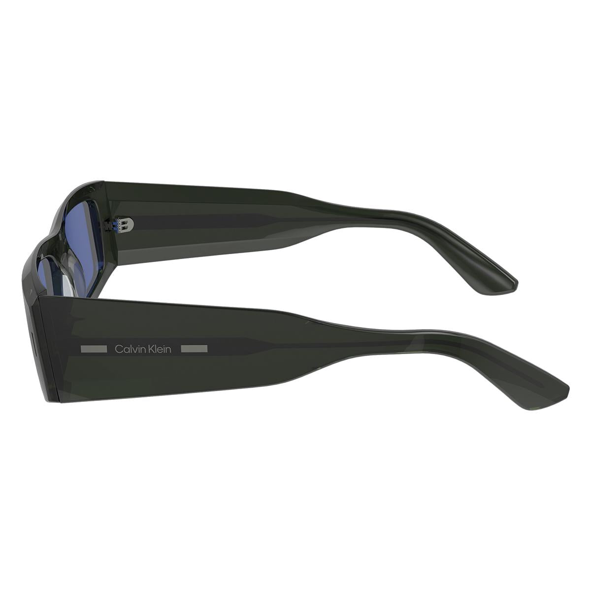Óculos de Sol Calvin Klein 23537S Gray Green Plain blue