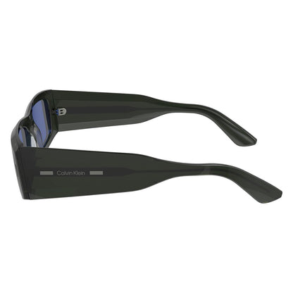 Óculos de Sol Calvin Klein 23537S Gray Green Plain blue