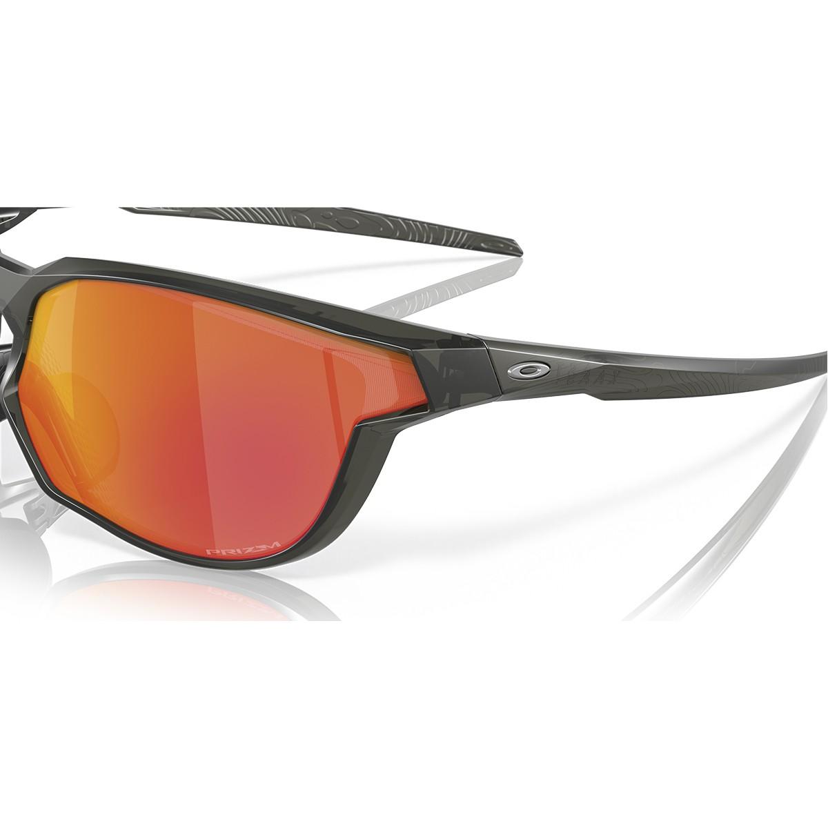 Óculos de Sol Oakley Kaast Matte Grey Smoke Prizm Ruby