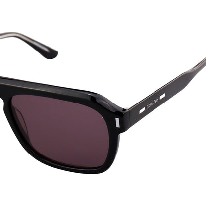 Óculos de Sol Calvin Klein 24504S Black Solid Smoke