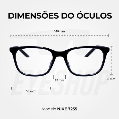 Óculos de Grau Nike 7255 Blue