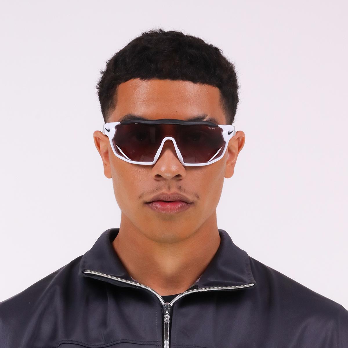 Óculos de Sol Nike Show X Rush DZ7369 White Road Tint