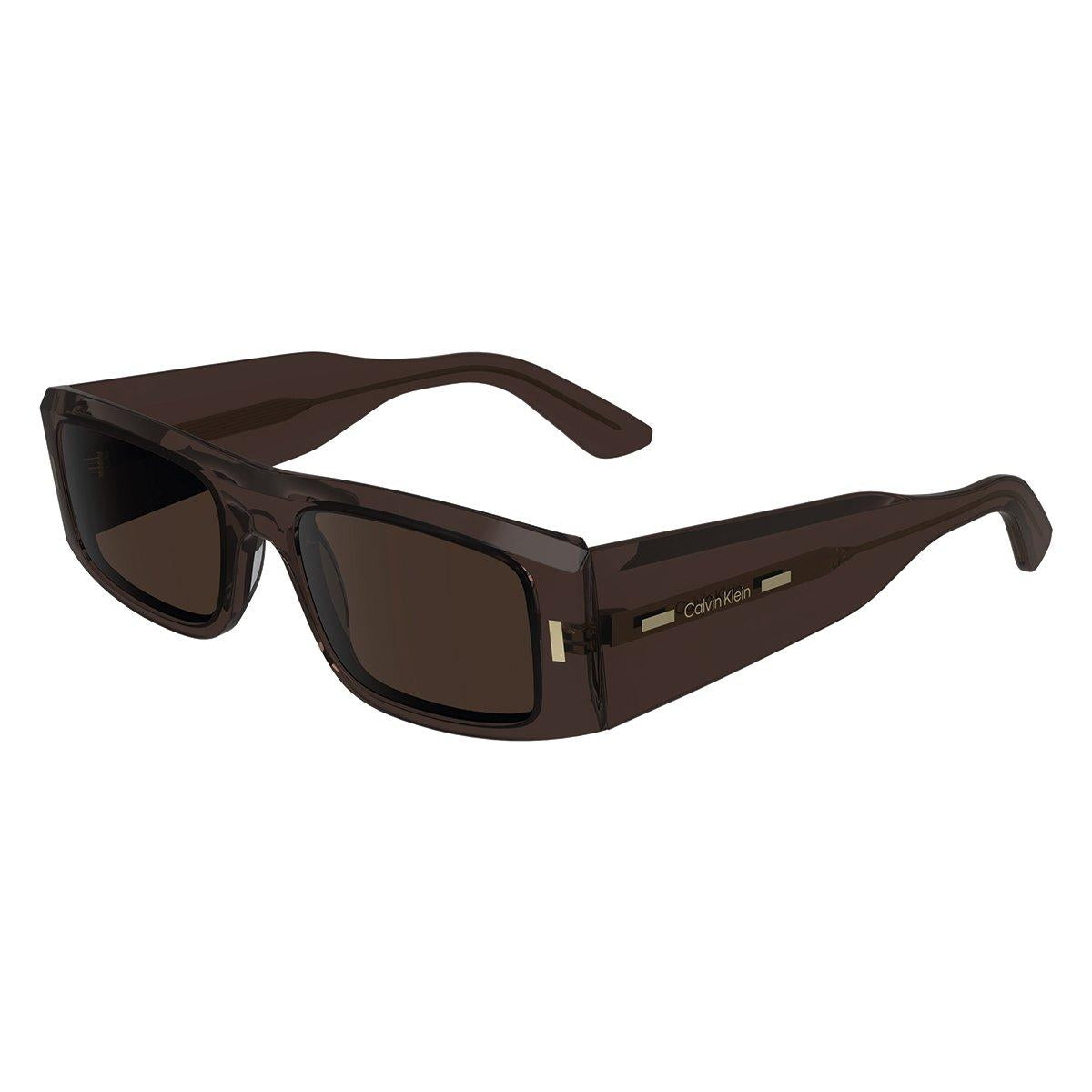 Óculos de Sol Calvin Klein 23537S Brown Solid Brown