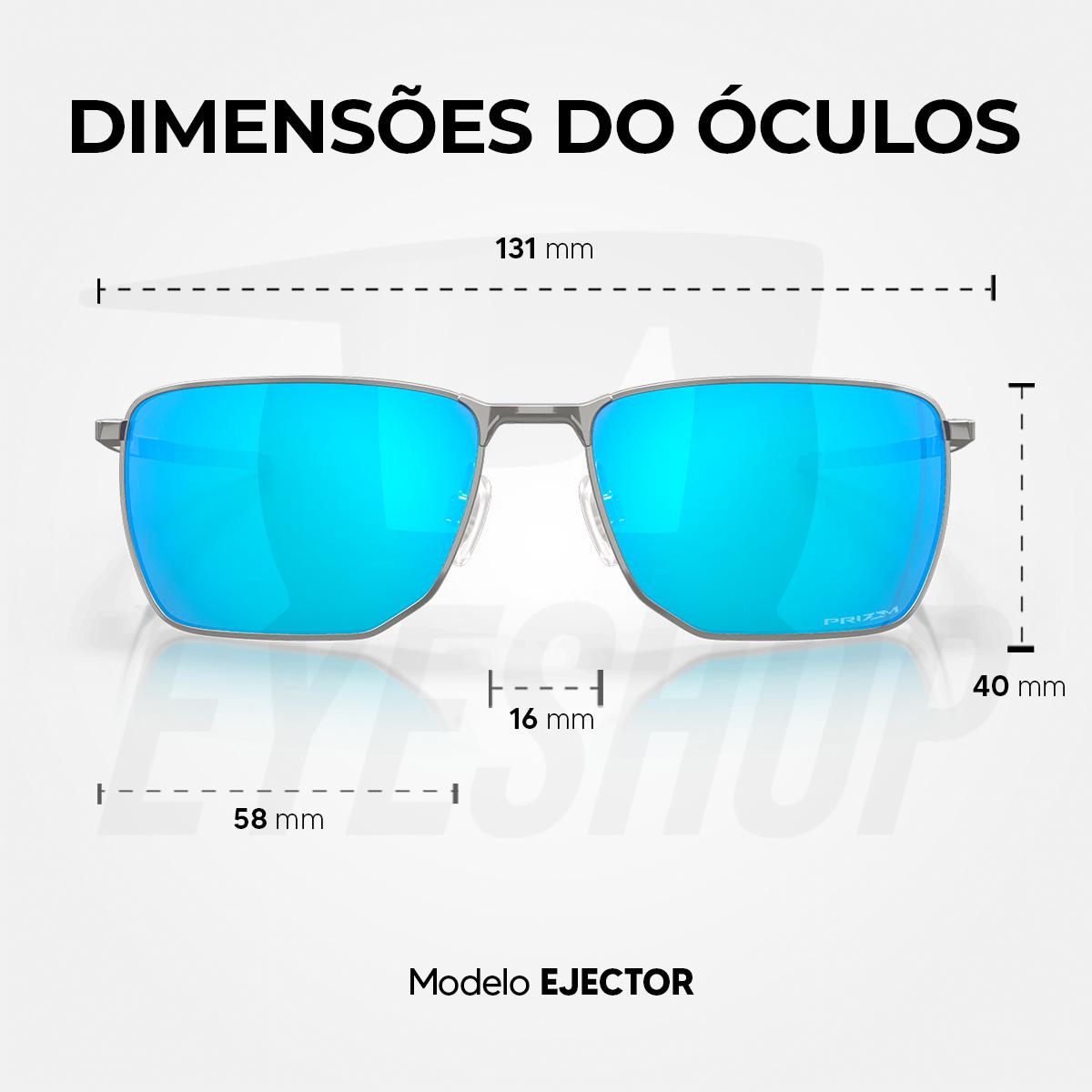 Óculos De Sol Oakley Metal Ejector Polarizado