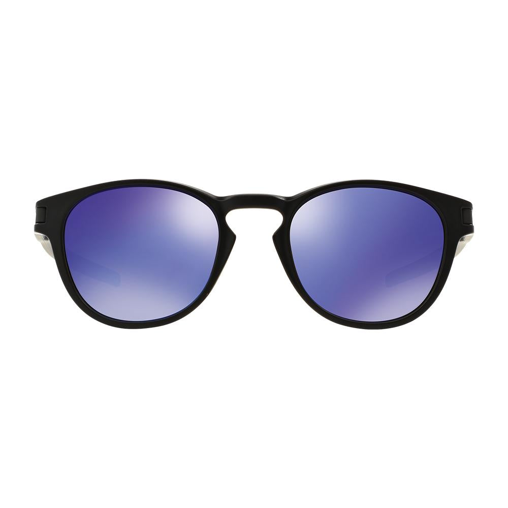 Óculos De Sol Oakley Latch Black Violet Iridium