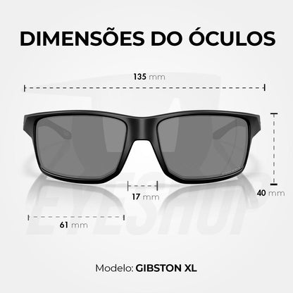 Óculos de Sol Oakley Gibston XL Matte Black Prizm Black