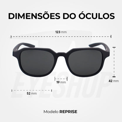 Óculos de Sol Nike Reprise DV6957 Black Dark Grey