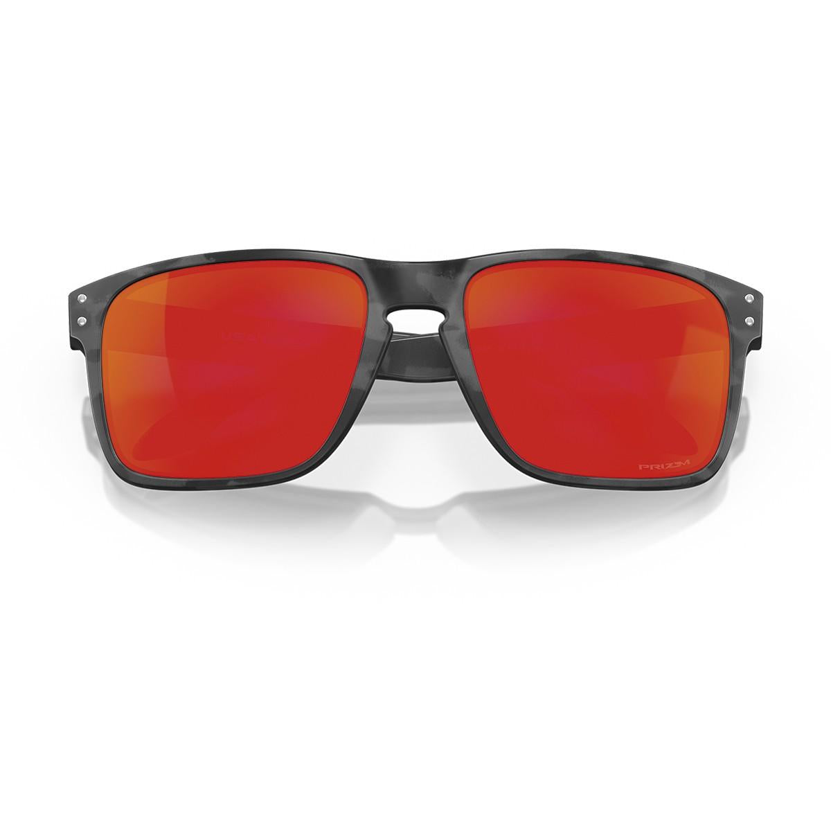 Óculos de Sol Oakley Holbrook XL Matte Black Camo Prizm Ruby