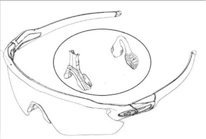 Oakley Radar Ev Path Nose Pad Peça Reposição Completa Oo9208