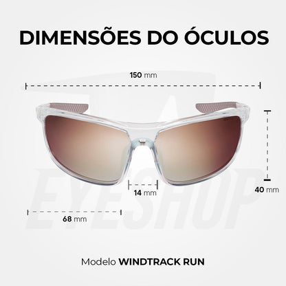 Óculos de Sol Nike Windtrack Run EV24004 Clear Road Tint