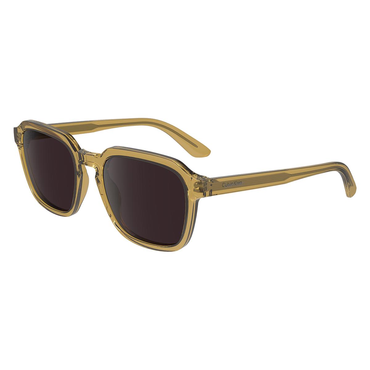 Óculos de Sol Calvin Klein 23533S Beige Solid Dark Grey