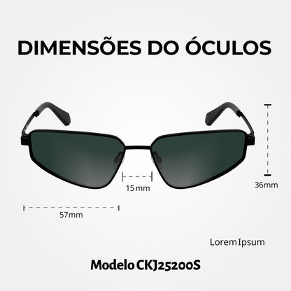 Óculos de Sol Calvin Klein jeans 25200S Black