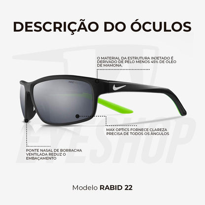 Óculos de Sol Nike Rabid 22 DV2371 Black