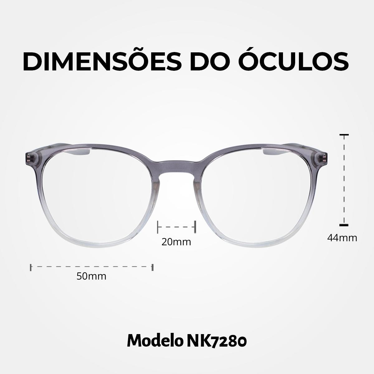 Óculos de Grau Nike 7280 Gunsmoke