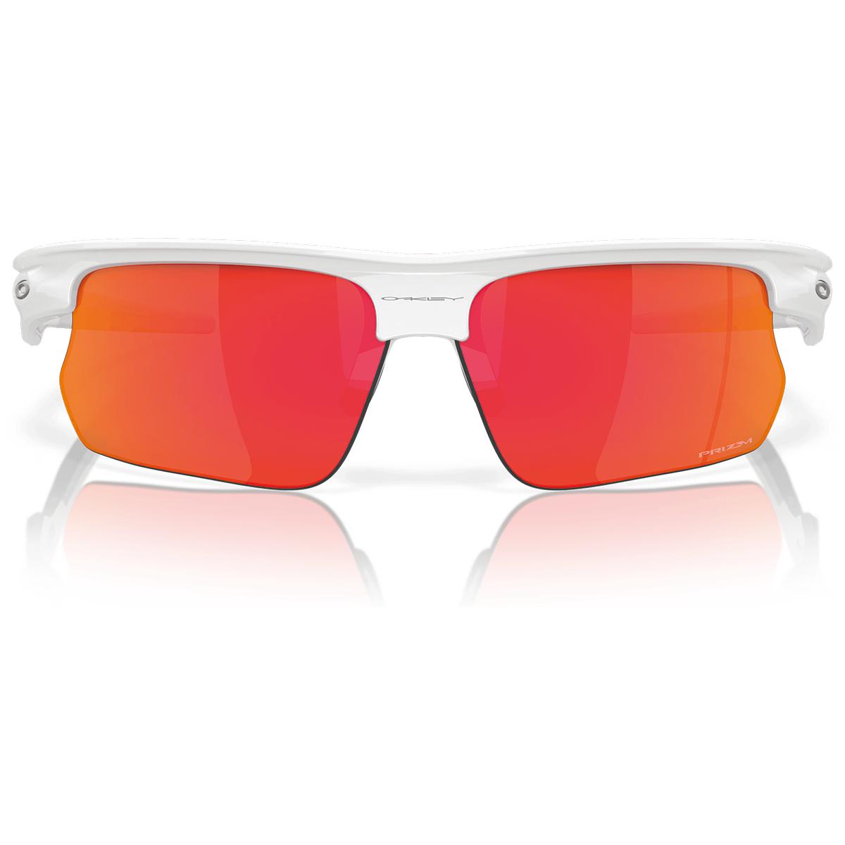 Óculos de Sol Oakley BiSphaera Polished White Prizm Ruby