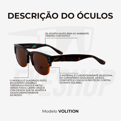 Óculos de Sol Nike Volition EV0879 Tortoise Grey