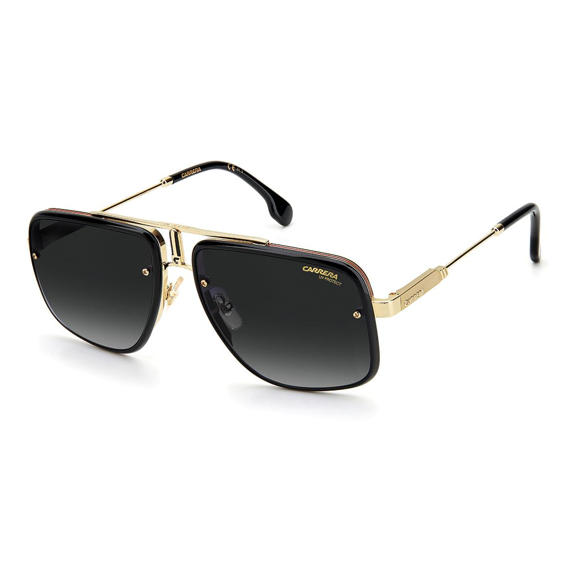 Óculos de Sol Carrera Glory II Gold Black Grey Shaded Gradient