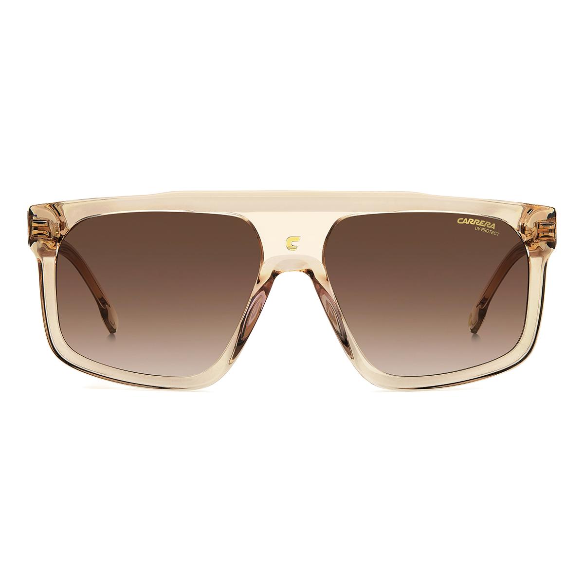 Óculos de Sol Carrera 1061S Beige Brown Transparent Dark Brown Gradient