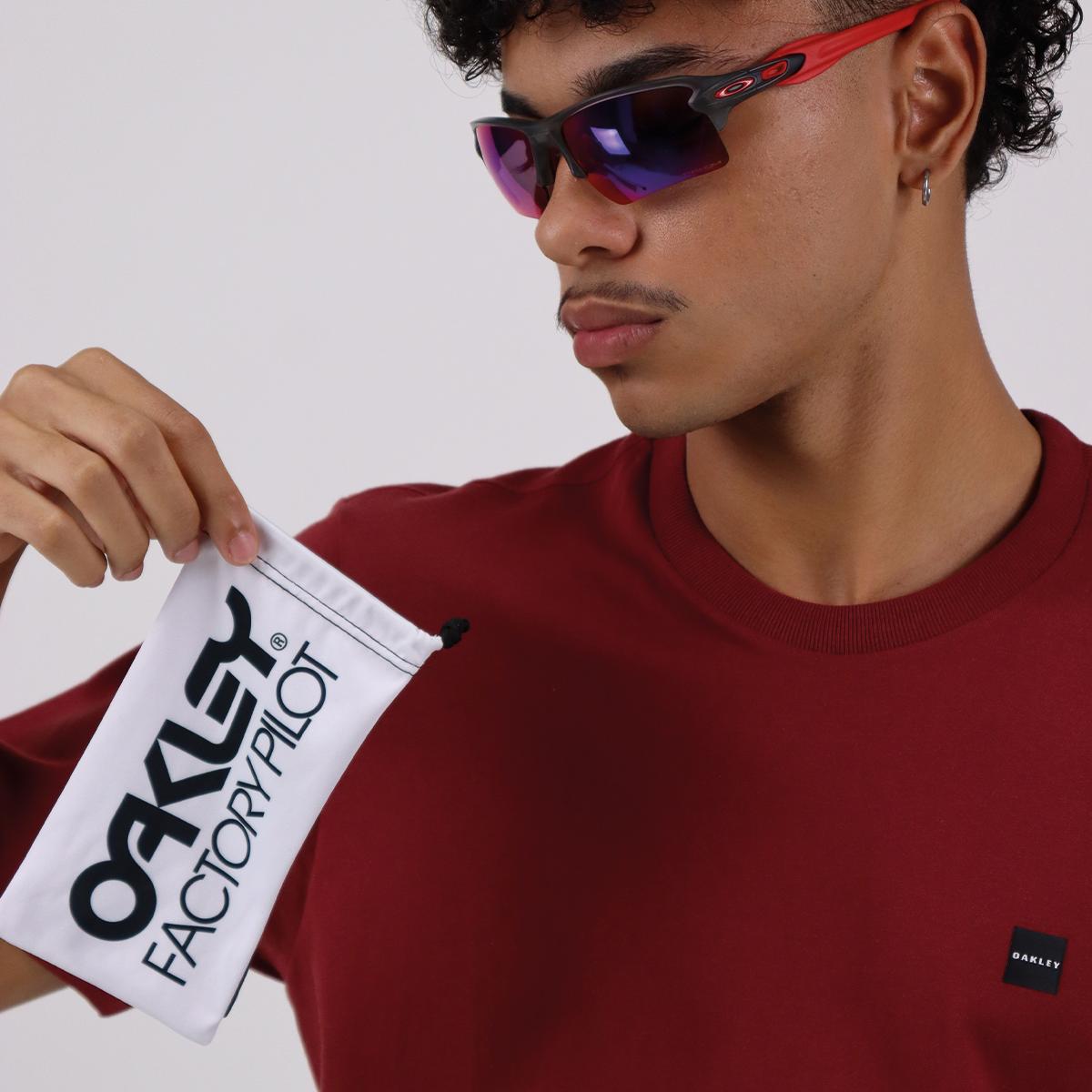 Microbag Oakley Factory Pilot White