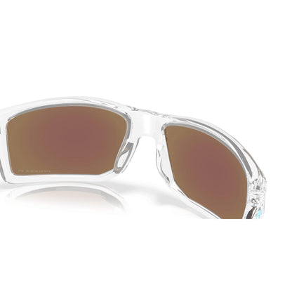 Óculos Oakley Gibston XL Clear Prizm Sapphire Polarizado