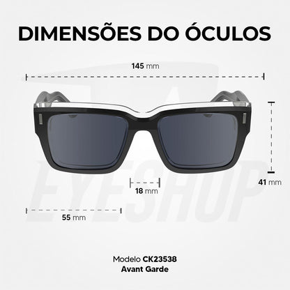 Óculos de Sol Calvin Klein 23538S Blue Aegean Blue