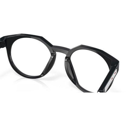 Óculos de Grau Redondo Oakley HSTN RX Polished Black