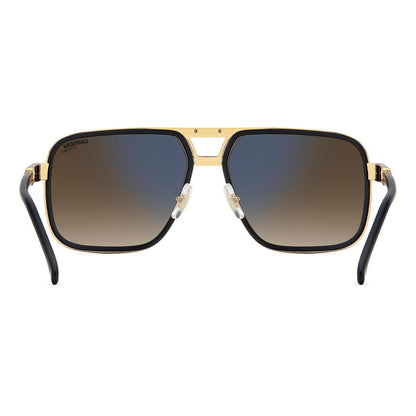 Óculos de Sol Carrera 1071S Matte Black Gold Dark Brown Gradient