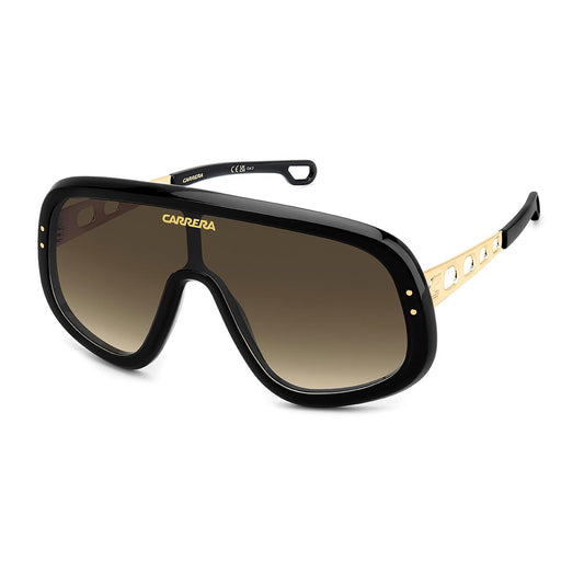 Óculos de Sol Carrera Flaglab 17 Black Gold Dark Brown Gradient