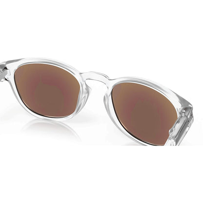 Óculos De Sol Oakley Latch Matte Clear Prizm Sapphire