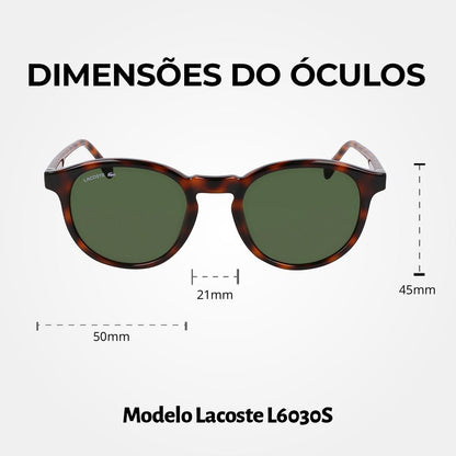 Óculos de Sol Lacoste 6030S Havana