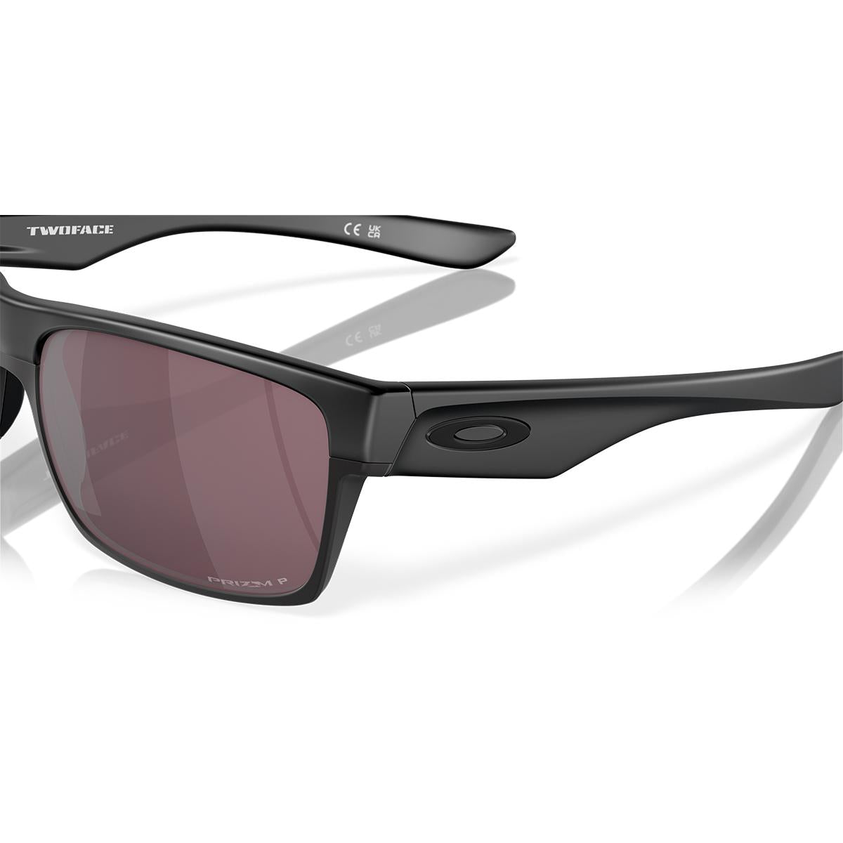 Óculos Oakley Two Face Matte Black Prizm Daily Polarized