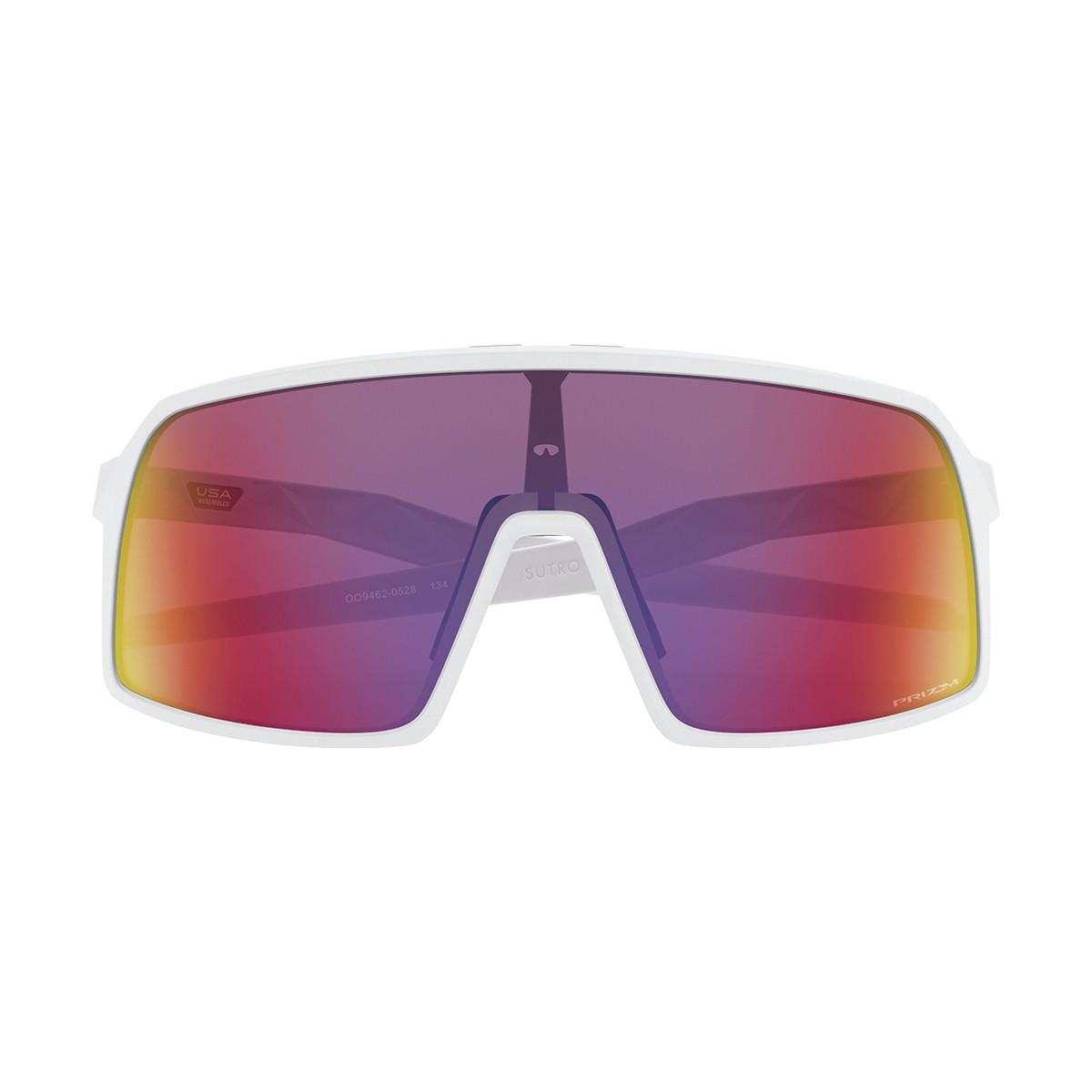 Óculos de Sol Oakley Sutro S Matte White Lente Prizm Road