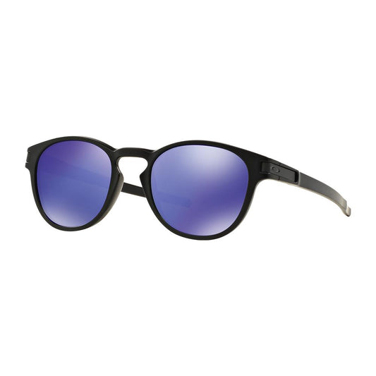 Óculos De Sol Oakley Latch Black Violet Iridium