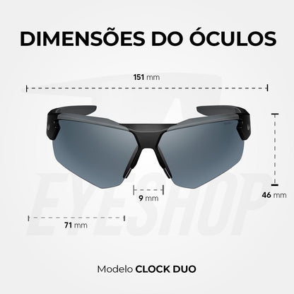 Óculos de Sol Nike Cloak DUO EV24036 Matte Grey Grey